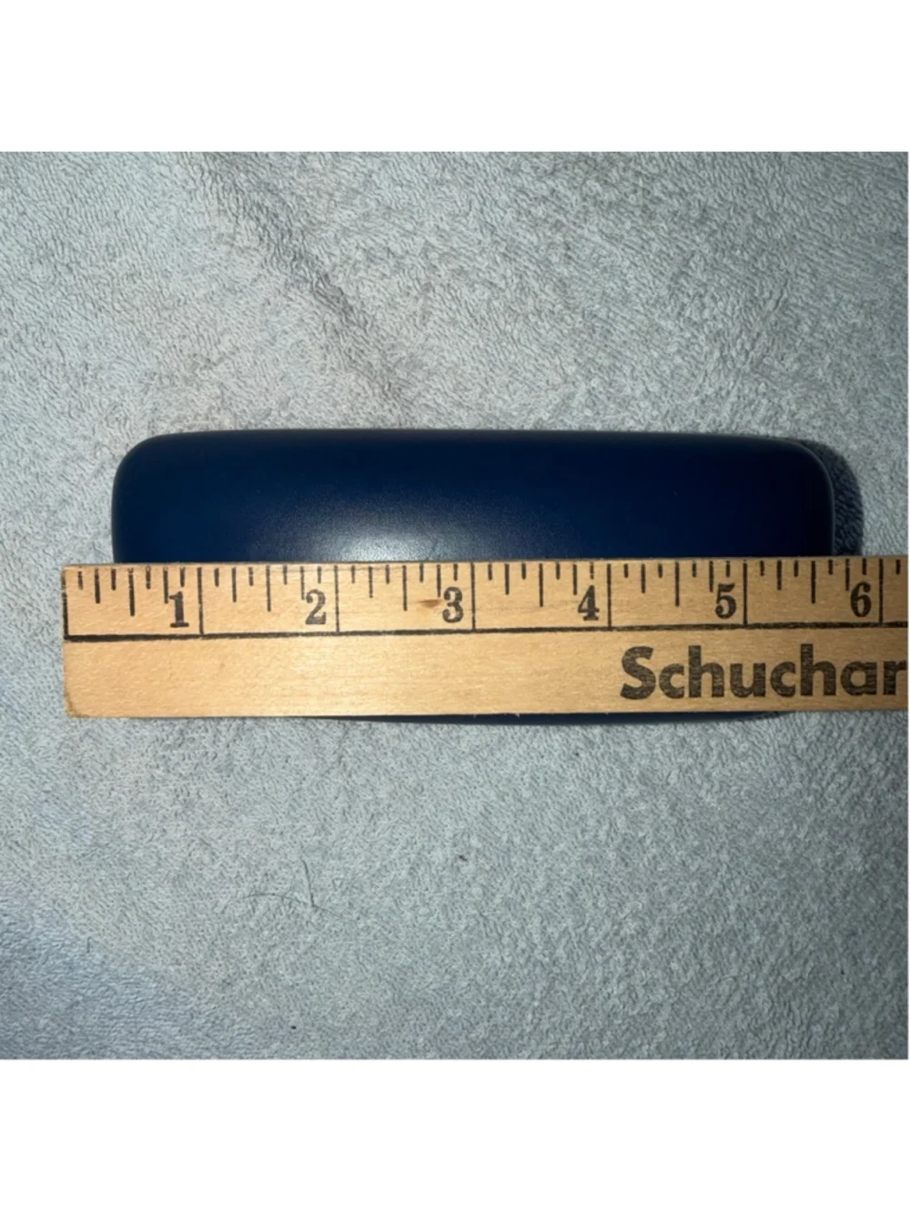 Lacoste Dark Blue Clamshell Hard Sunglasses Eyeglasses Storage Case